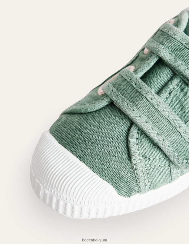 filles Boden penzance chaussures en toile à double bride chaussure Z42D0827