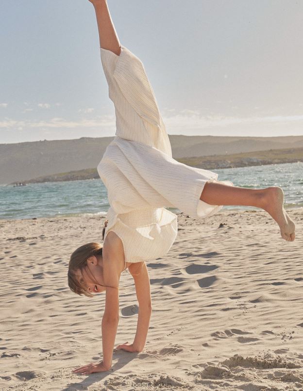 filles Boden Ivoire combinaison à jambes larges vêtements Z42D03272