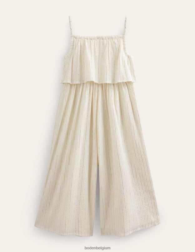 filles Boden Ivoire combinaison à jambes larges vêtements Z42D03272