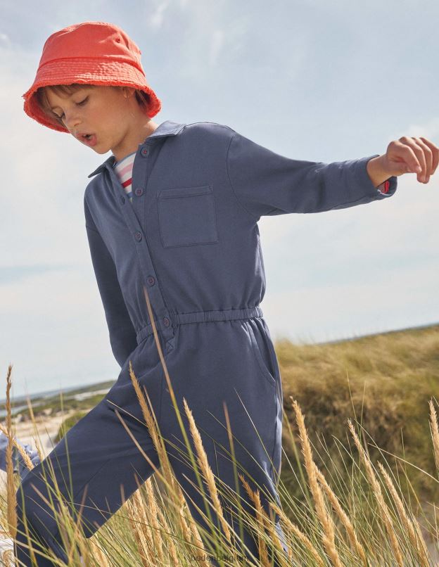 filles Boden bleu tribord combinaison de travail en jersey vêtements Z42D02691