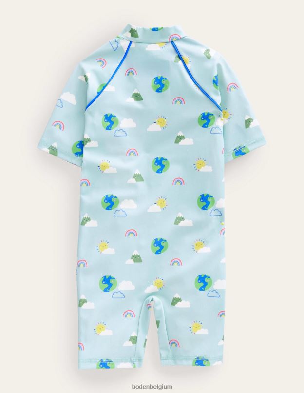 filles Boden multi météo combinaison de surf imprimée vêtements Z42D03053