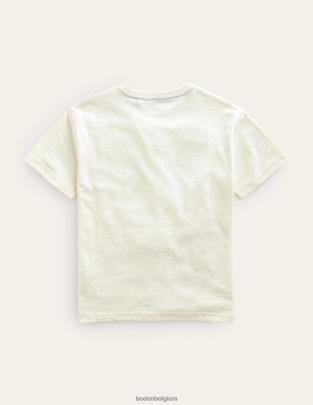 filles Boden Tortue gousse de vanille t-shirt humoristique imprimé vêtements Z42D03202