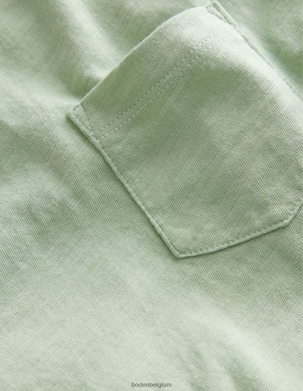 filles Boden eau de néant verte t-shirt flammé délavé vêtements Z42D03139