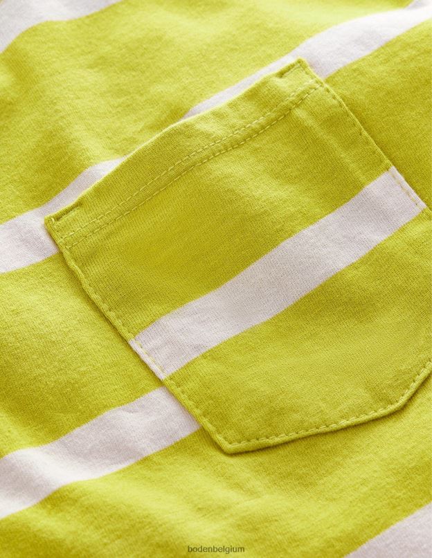 filles Boden jaune groseille/gousse de vanille t-shirt décontracté vêtements Z42D03131