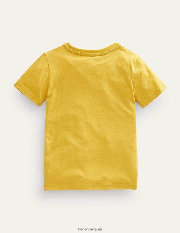 filles Boden vautours groseille t-shirt faits sur les animaux vêtements Z42D03038