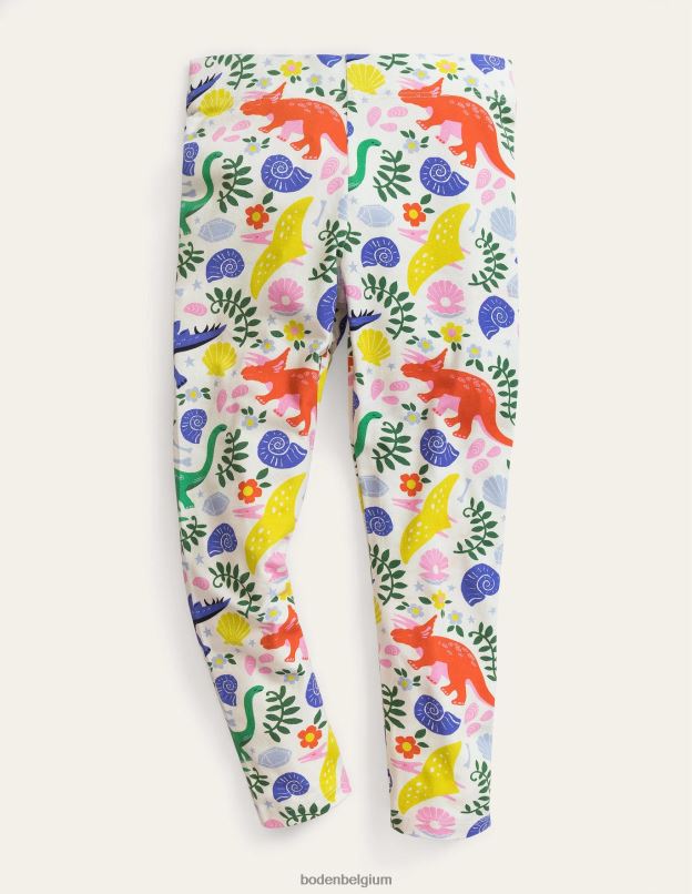 filles Boden dinosaures à gousse de vanille leggings amusants vêtements Z42D03283