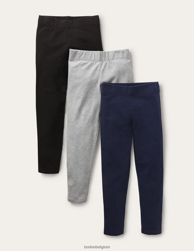 filles Boden essentiel Lot de 3 leggings amusants vêtements Z42D0794