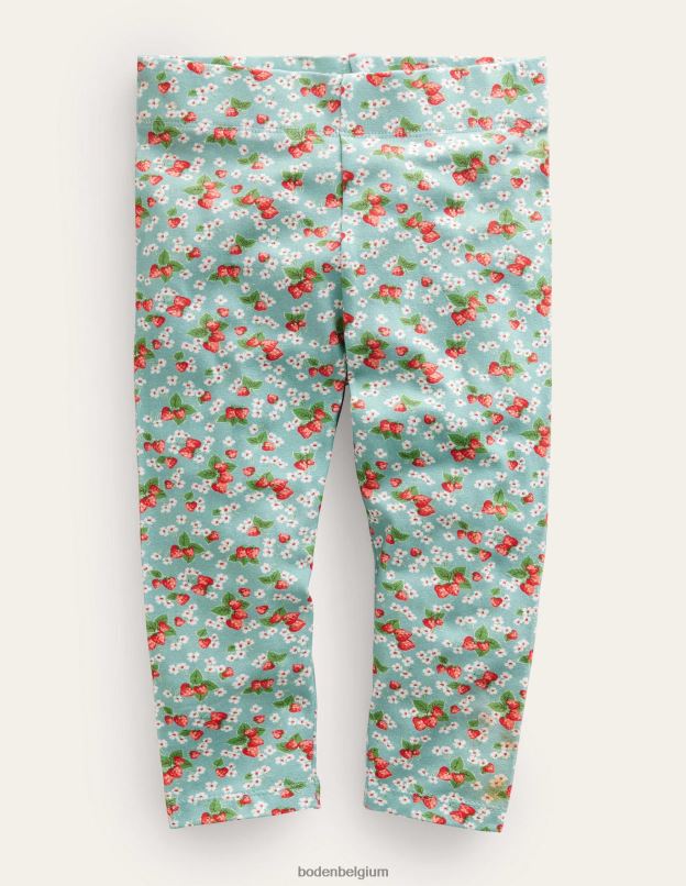 filles Boden fraises bleues leggings courts amusants vêtements Z42D03244