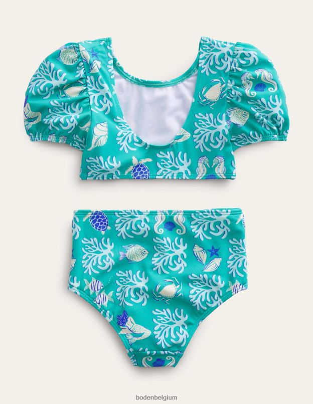 filles Boden lagon de printemps tropical bikini à manches bouffantes vêtements Z42D02902
