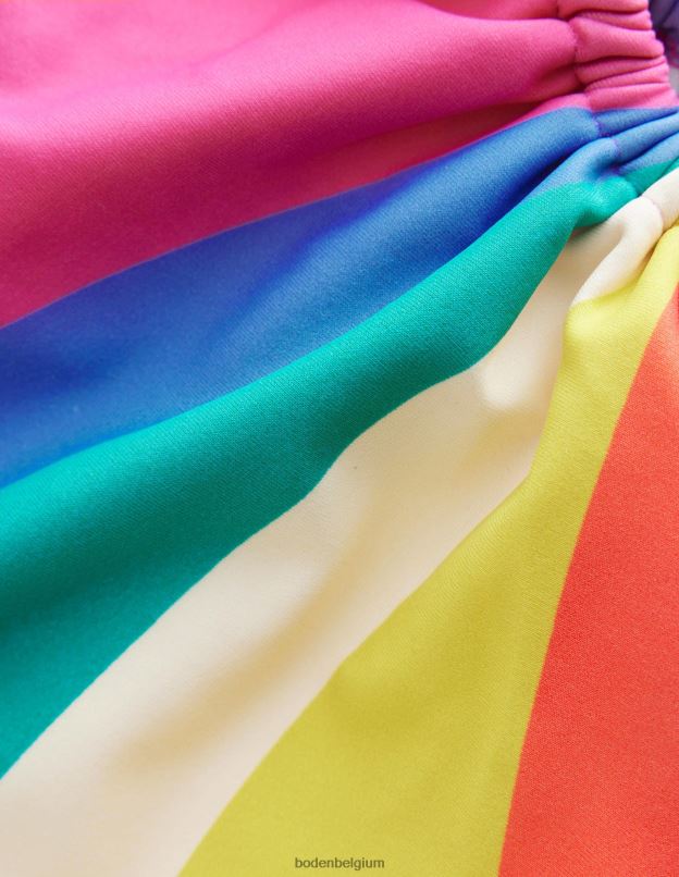 filles Boden multi-ondes maillot de bain froncé à découpes vêtements Z42D02770