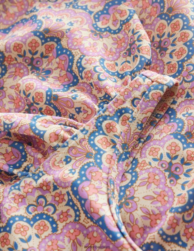 filles Boden sorbet pêche lupin cachemire maillot de bain à manches flottantes vêtements Z42D02840