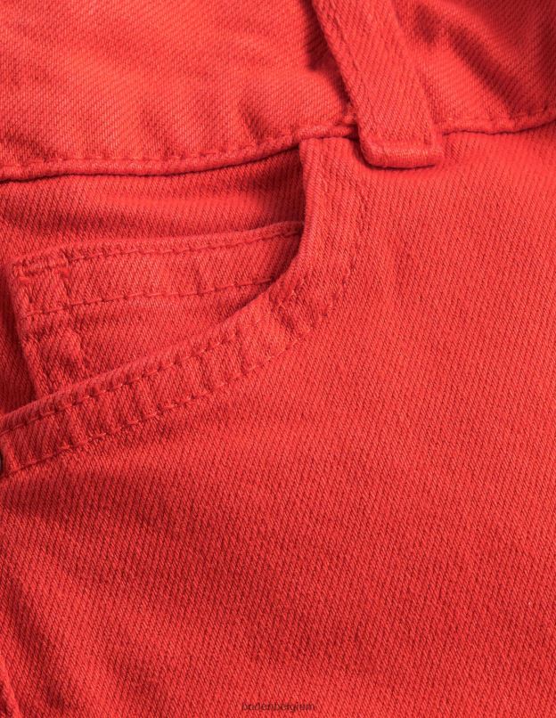 filles Boden mandarine rouge jean évasé vêtements Z42D02646