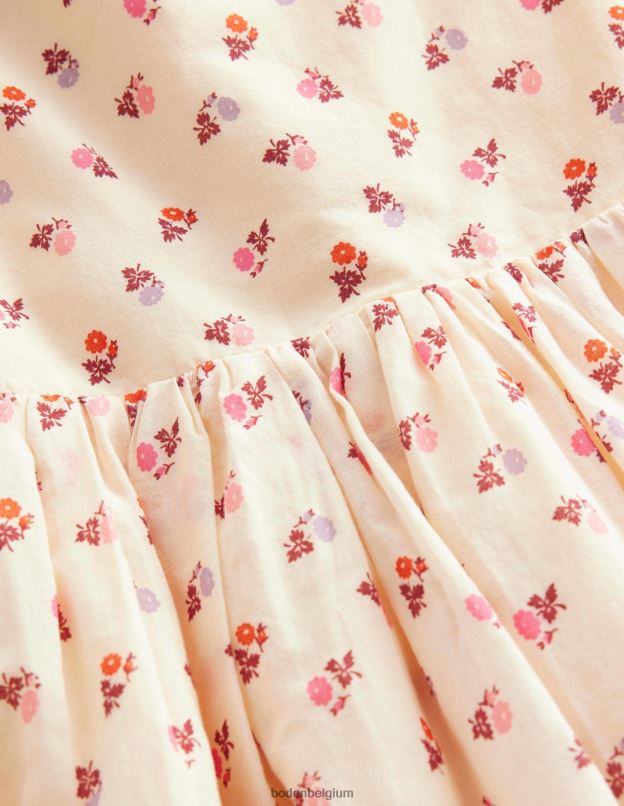 filles Boden bourgeon de crème du Dorset robe croisée dans le dos vêtements Z42D03290