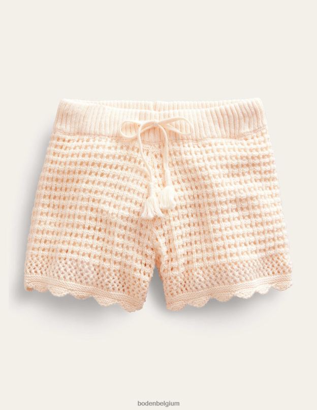 filles Boden crème du Dorset short en crochet fantaisie vêtements Z42D02772