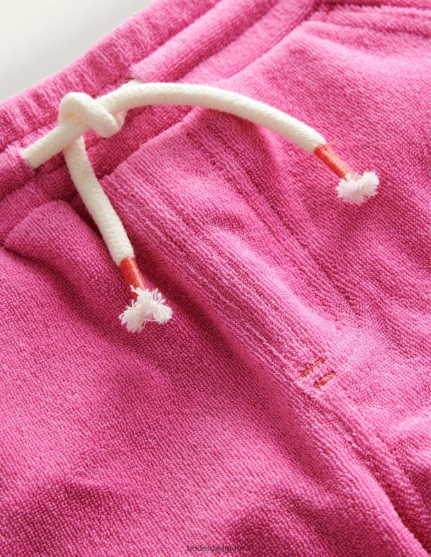 filles Boden rose pétale vif short en jersey rétro vêtements Z42D02762