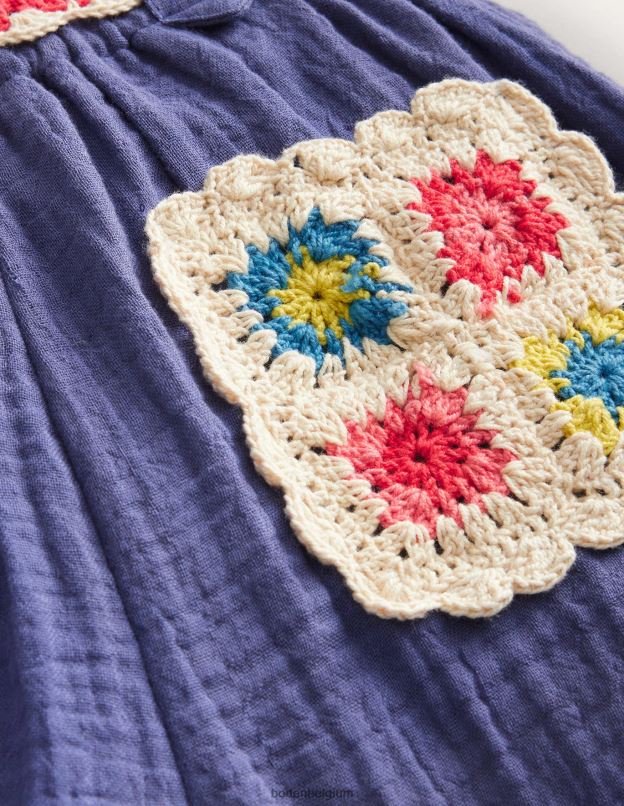 filles Boden tribord souple short froissé au crochet vêtements Z42D02693