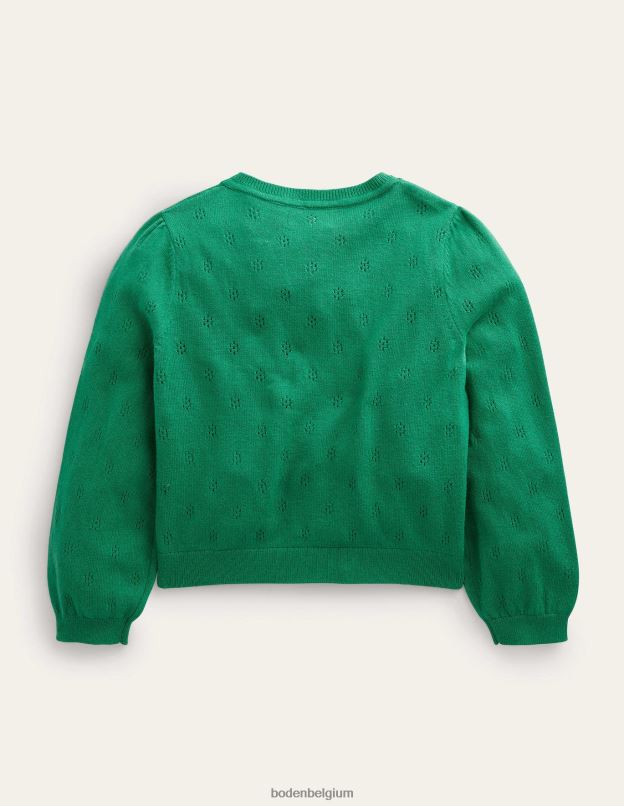 filles Boden clairière ombragée cardigan en coton et cachemire vêtements Z42D02818