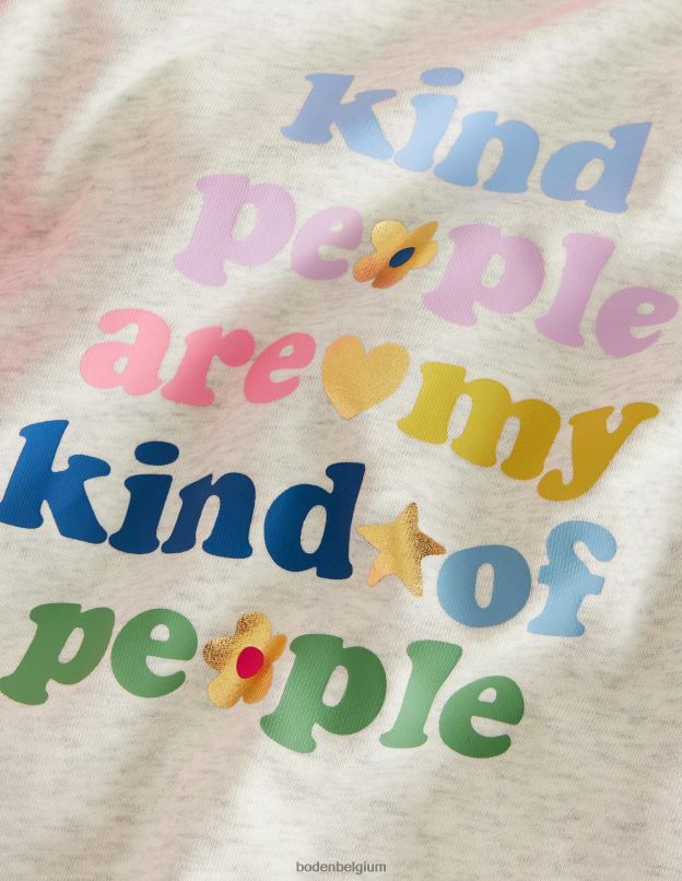 filles Boden marne/pomme de crabe à l'avoine sweat à capuche à logo et manches volumineuses vêtements Z42D02852