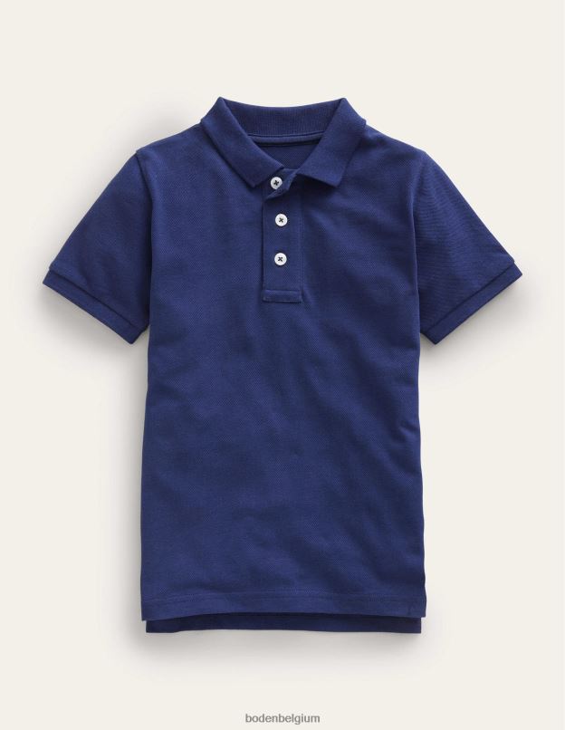 garçons Boden marine universitaire polo piqué vêtements Z42D0893