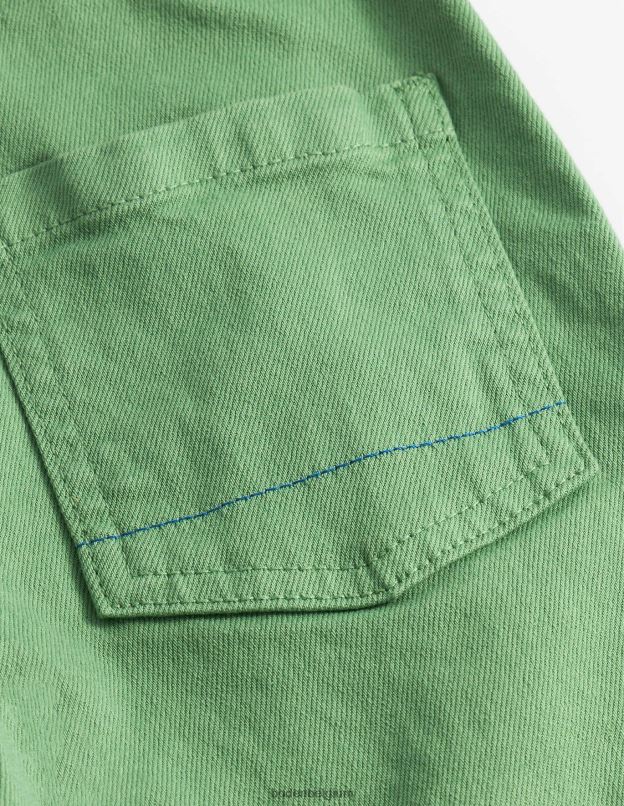 garçons Boden vert herbe profonde pantalon décontracté à poches vêtements Z42D0903
