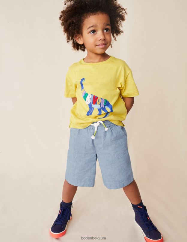 garçons Boden Chambray bleu galet sacs en coton vêtements Z42D0879