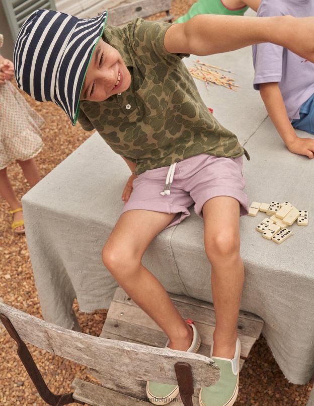 garçons Boden lavande fumée short à cordon de serrage vêtements Z42D0880