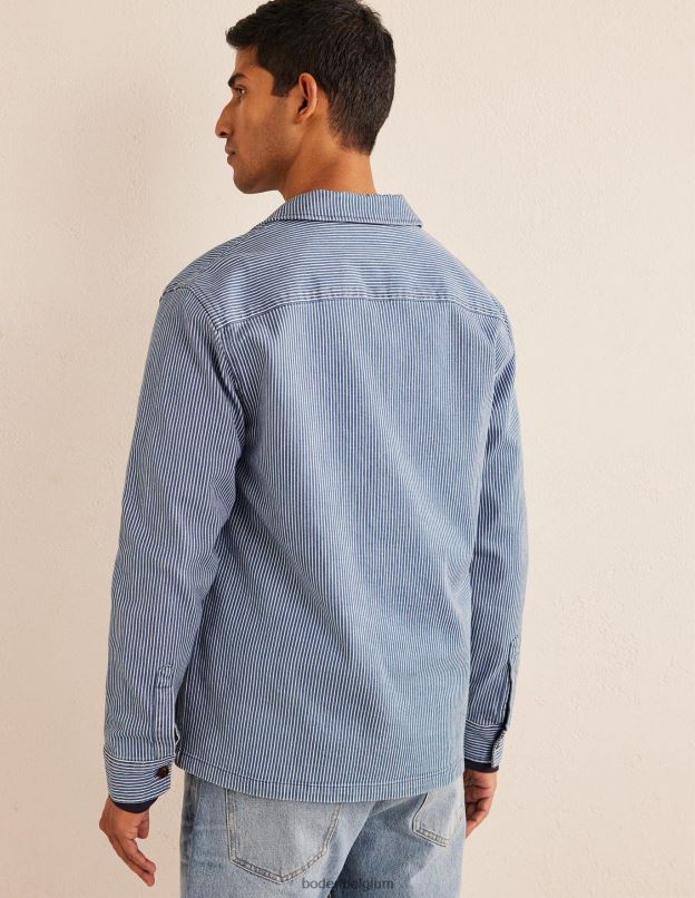 Hommes Boden coutil indigo surchemise en sergé vêtements Z42D03517