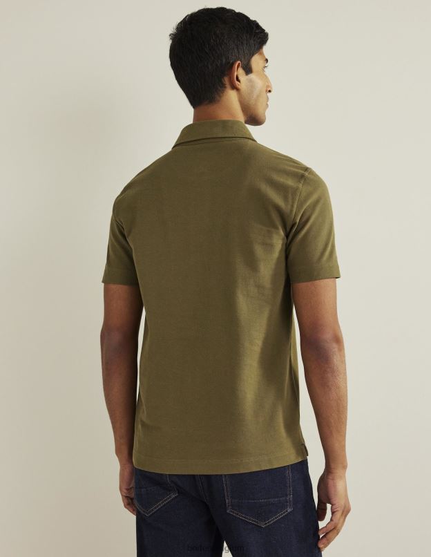 Hommes Boden hêtre polo piqué coupe slim vêtements Z42D03625