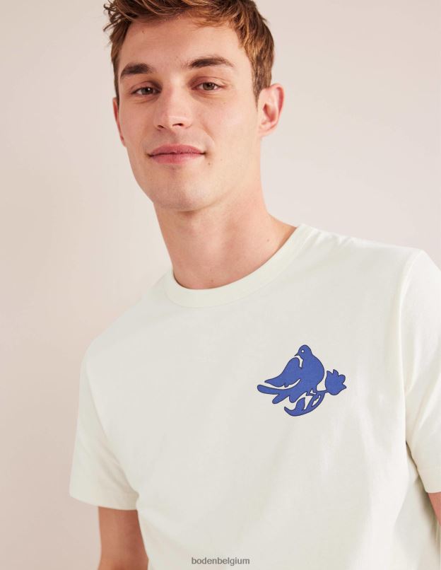 Hommes Boden oiseaux de gousse de vanille t-shirt graphique vêtements Z42D03508
