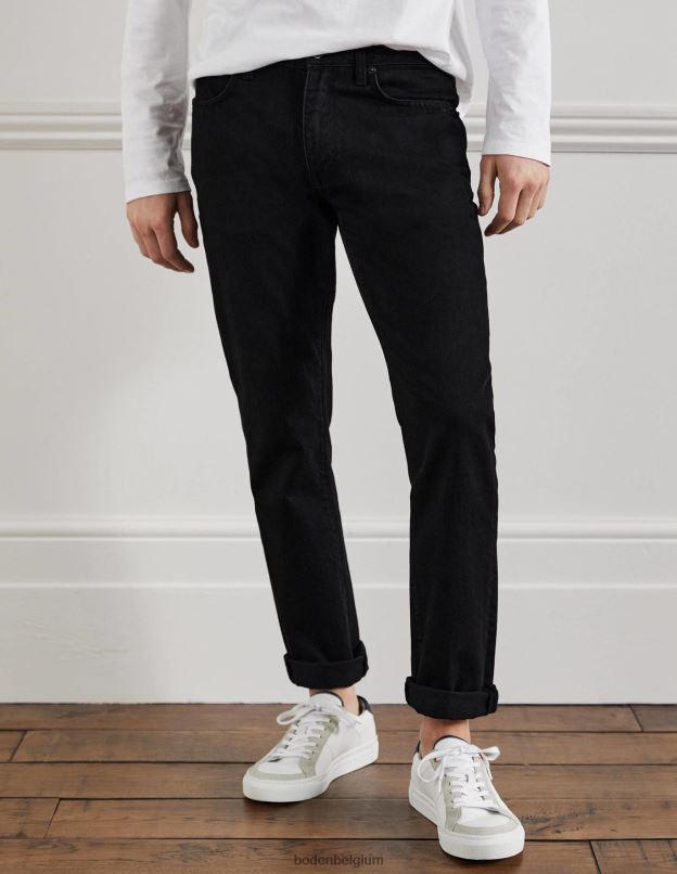 Hommes Boden jean noir jean slim vêtements Z42D03616