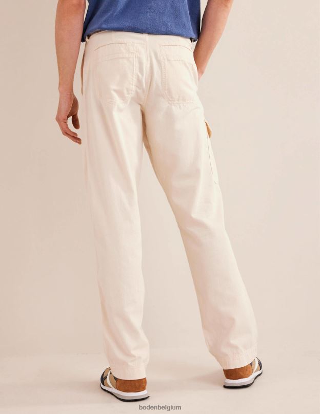 Hommes Boden gousse de vanille pantalon de voile décontracté vêtements Z42D03513