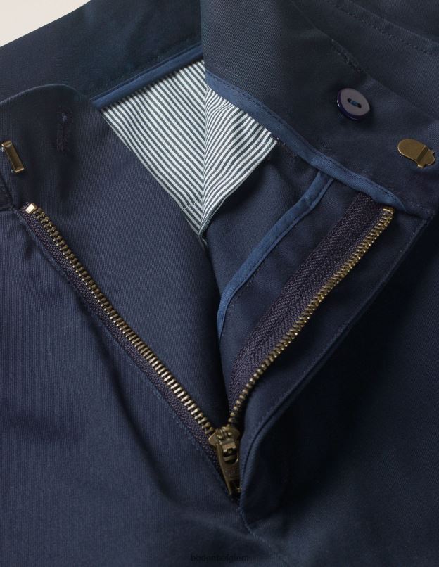 Hommes Boden marine chino original à jambe droite vêtements Z42D03562