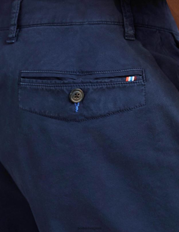 Hommes Boden marine short chino vêtements Z42D03583
