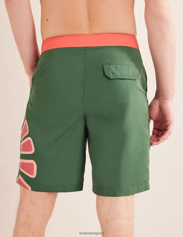 Hommes Boden soleil de feuille de palmier short à taille fixe vêtements Z42D03523