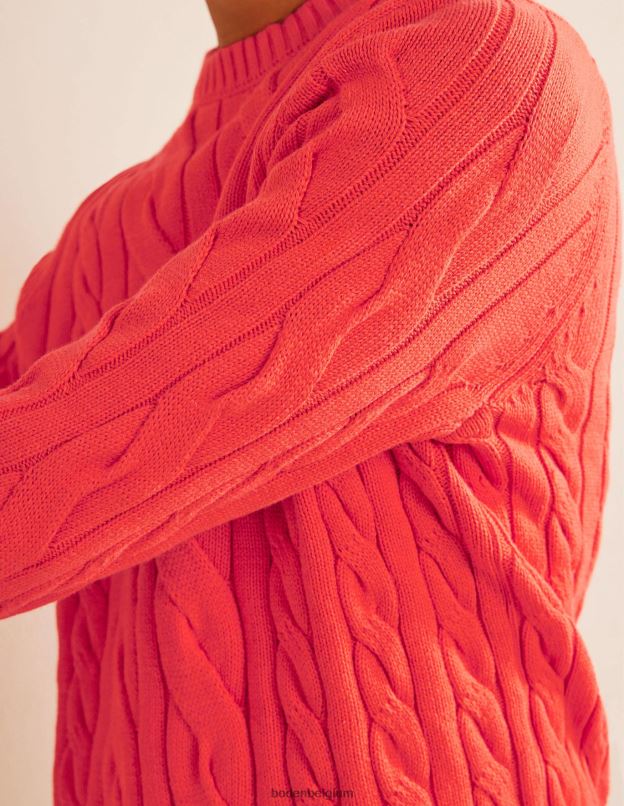 Hommes Boden Confiture col rond torsadé en coton vêtements Z42D03542