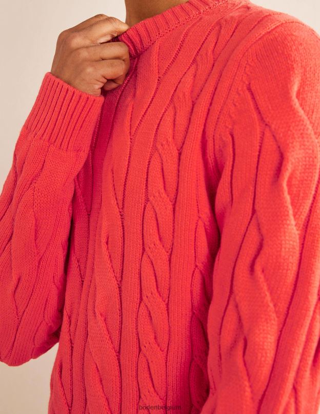 Hommes Boden Confiture col rond torsadé en coton vêtements Z42D03542