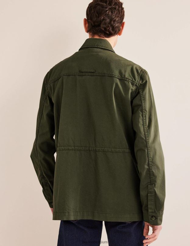 Hommes Boden alligator vert saharienne vêtements Z42D03546